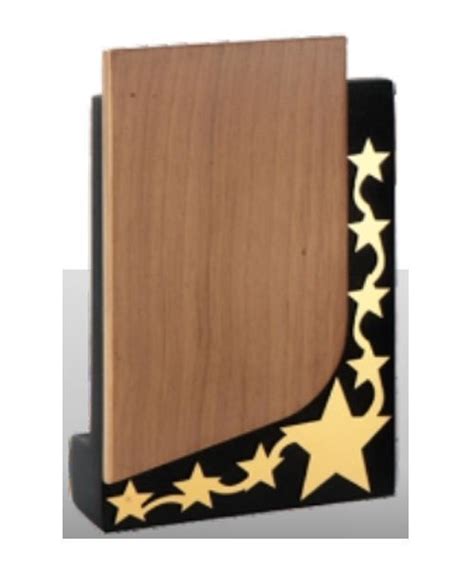 Plain Brown Wooden Trophy Plaques, For Appreciation Award, Shape ...