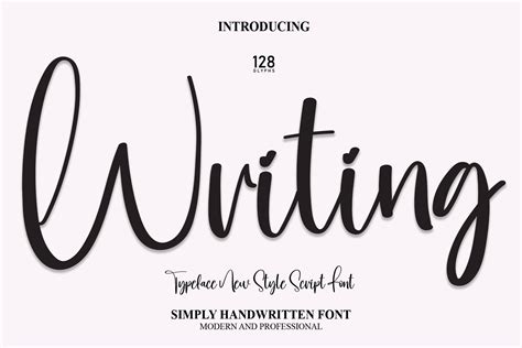 Writing | Script Font | Script Fonts ~ Creative Market