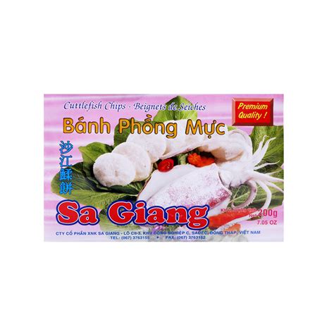 Чипсы для жарки рисовые SA GIANG со вкусом кальмаров, 200 гр за 212 ...