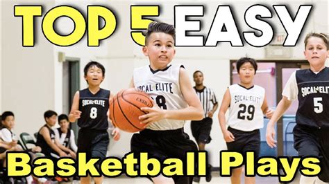 Top 5 Easiest Offensive Basketball Plays YouTube