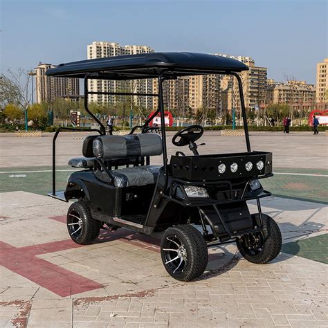 72v Lithium Battery Solar 6 Seaters Off Road Electric Street Legal Golf Cart Buggy Golf Cart