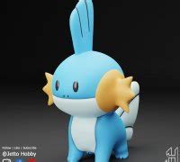 Mudkip D Models To Print Yeggi