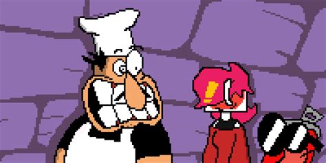 Chillin At The Pizza Tower Pixel Art By Staticsodacan On Newgrounds