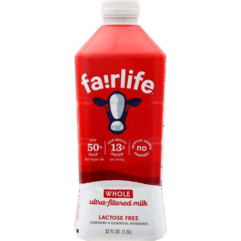 Fairlife Milk Lactose Free Whole Ultra Filtered King Kullen