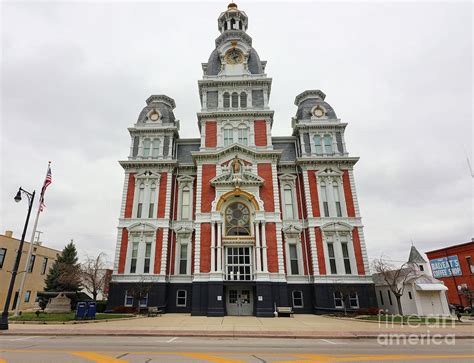 Van Wert County Courthouse Van Wert Ohio 3630 Photograph by Jack ...