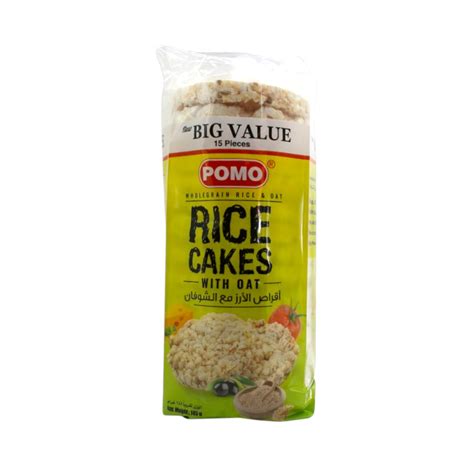 pomo wholegrain rice cakes  oats gm select food shoppe