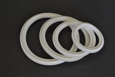 1 5 White Silicone Clamp Gasket Central Industrial Sales Stainless