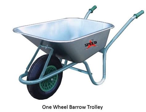 2 Wheel Steel Wheelbarrow Speed Kleen Wheelbarrow Galvanized