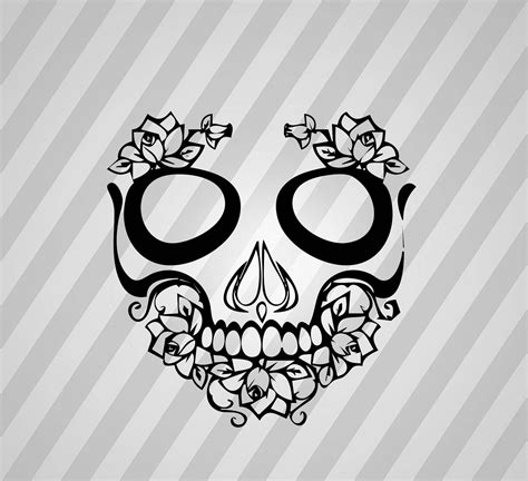 Sugar Skull SVG For Cricut