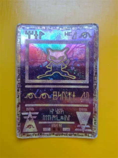 POKÉMON CARD MEW Antico Ancient Mew HOLO no graad Movie 2000 WOTC