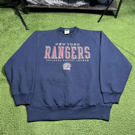 🔥 vintage new york rangers nhl made in usa crewneck... - Depop