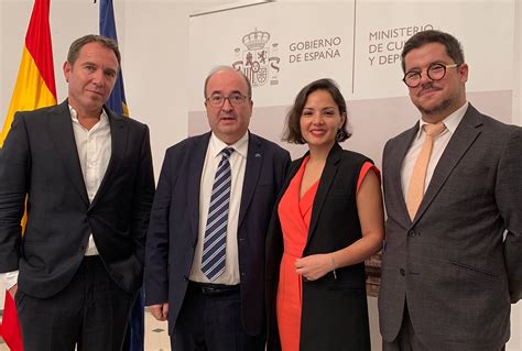 Ministra de las Culturas Carolina Arredondo visita España Ministerio