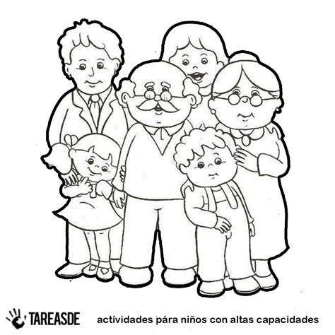 Fichas Para Colorear De La Familia En Ingles Dibujos Para Colorear Y