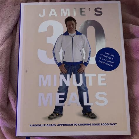 Jamie Oliver cookbook 30 minute meals Cover has a... - Depop