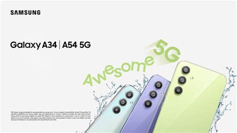 Awesomeisforeveryone With Newly Launched Samsung Galaxy A34 5g And Galaxy A54 5g Tech News