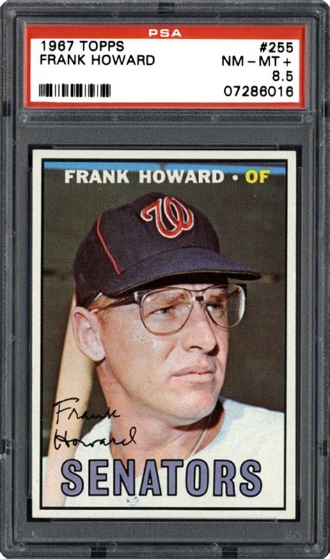 Auction Prices Realized Baseball Cards 1967 TOPPS Frank Howard Summary