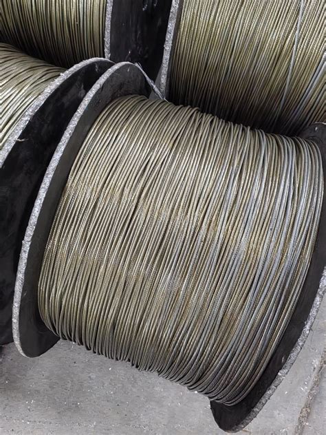 Ungalvanized Steel Wire Rope 6X19s 6X19W FC And Iwrc Steel Wire And