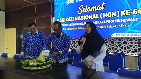 DALAM RANGKA MEMPERINGATI HARI GIZI NASIONAL KE 64 JURUSAN GIZI