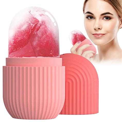 Ice Roller For Face And Eye Reusable Ice Face Roller Ice Cube Massager