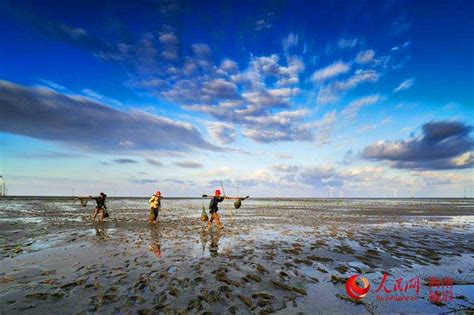 大梅赶海第三季大梅赶海渔戈兄弟赶海大山谷图库