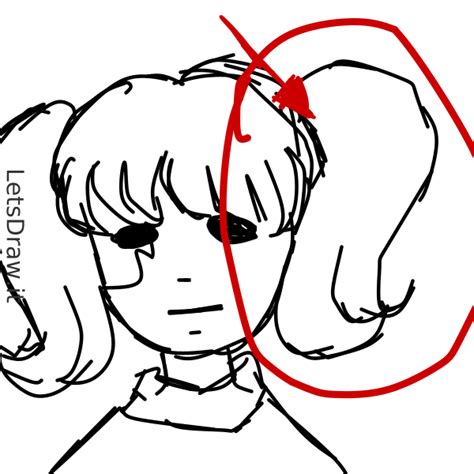 How To Draw Pigtail E989fsbso Png LetsDrawIt