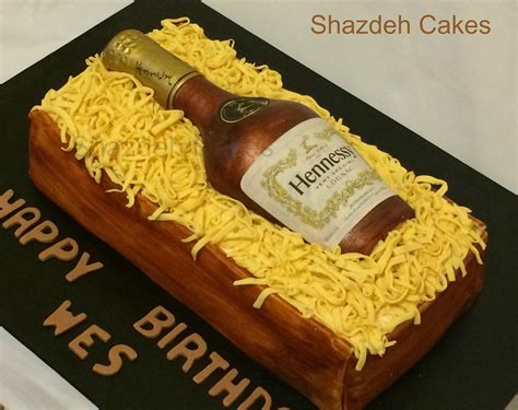 Hennessy Bottle Cake