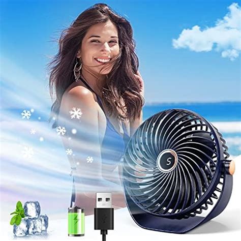 TedGem Ventilateur USB Mini Ventilateur Ventilateur Silencieux