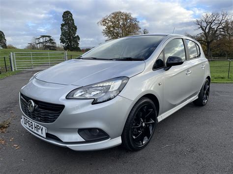 Vauxhall Corsa I Ecotec Sri Vx Line Nav Black Hatchback Dr Petrol