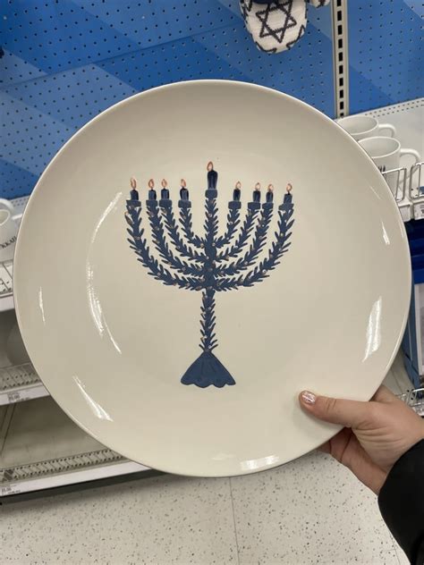 For Hanukkah Celebrations Threshold Serve Platter Holiday Products