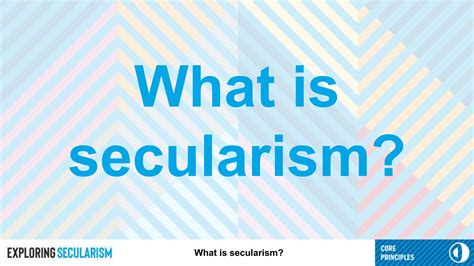 Presentation What Is Secularism Pptx