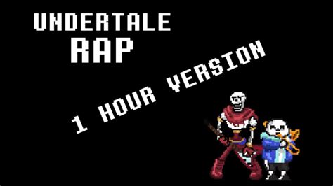 Undertale Sans And Papyrus Rap Song Hour To The Bone Youtube