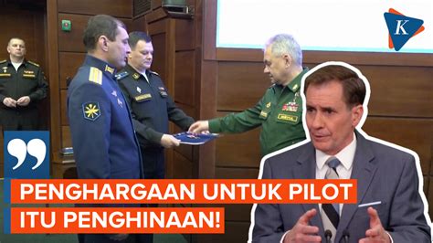 As Murka Pilot Jet Rusia Dapat Penghargaan Usai Tabrak Drone Pengintai