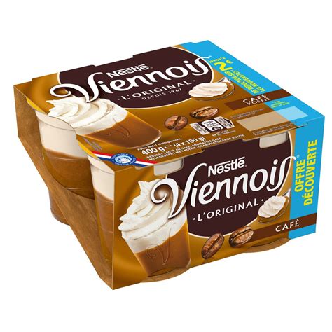 Nestle Viennois Li Geois Au Caf X G Pas Cher Prix Auchan