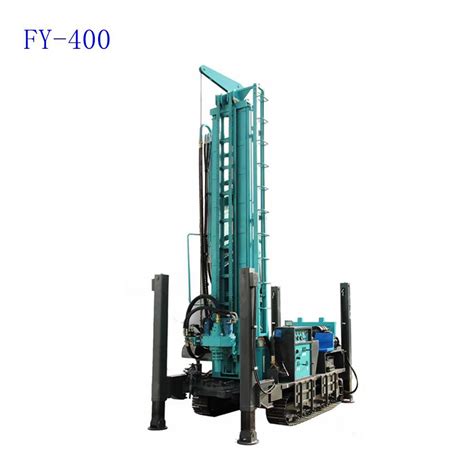 Fy Crawler Dth Hammer Borehole Rock Water Well Drilling Machine