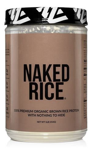 Naked Riceproteína Orgánica De Arroz Integral En Polvoproteí Cuotas