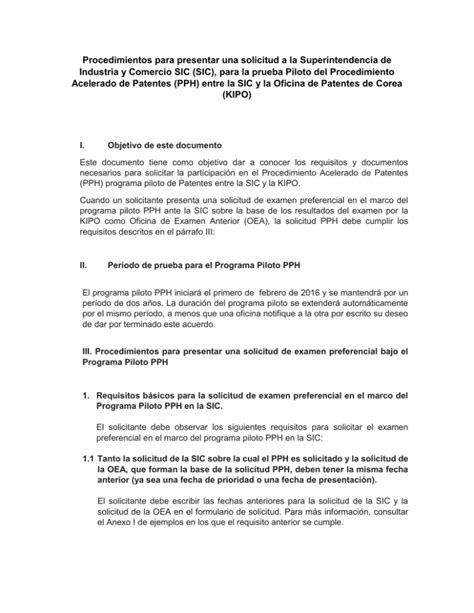 Procedimientos Para Presentar Una Solicitud A La Superintendencia