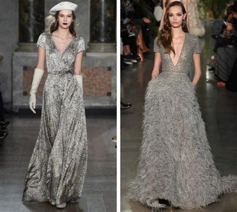 Серые вечерние платья 2021: фото модных фасонов