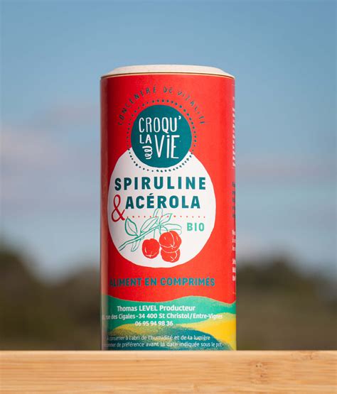 Spiruline Bio Et Ac Rola Bio G Spiruline Paysanne