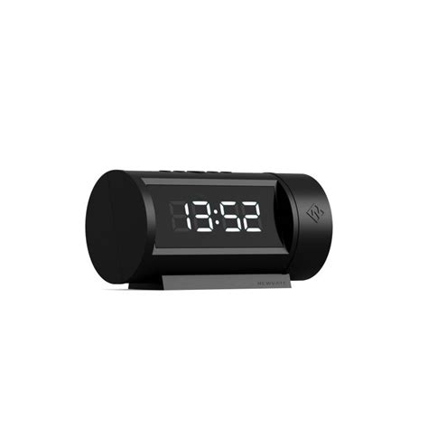 Digital Pil Alarm Clock Black With Black Led Display Modernon A Retrosexual Movement