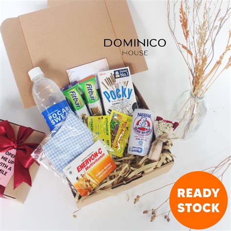 Jual Hampers Isoman Parsel Vitamin Snack Gift Box Paket New