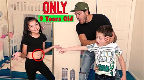 TXUNAMY GETS HER BELLY PIERCED PRANK ON DAD Familia Diamond Funny