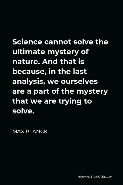 Max Planck Quote Science Advances Funeral By Funeral