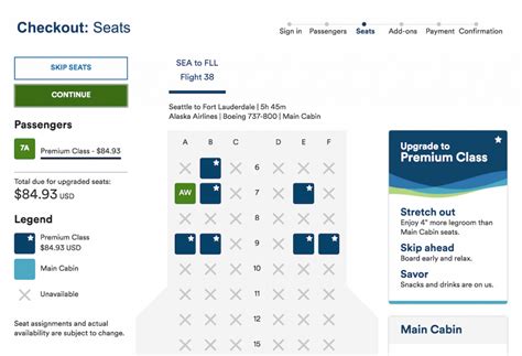 Alaska Airlines Premium Class | SingleFlyer