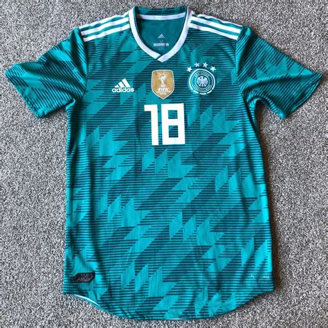 Adidas Fifa Germany National Soccer Team Jersey 2018 Gem