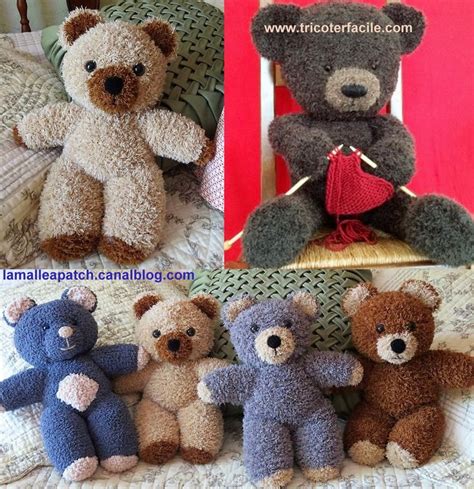 Tricoter Un Ours Peluche Mod Les Et Tuto Ours En Peluche Artisanat