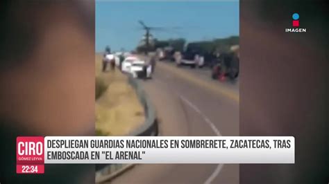 Refuerzan Seguridad En Zacatecas Tras Intento De Emboscada De Grupo