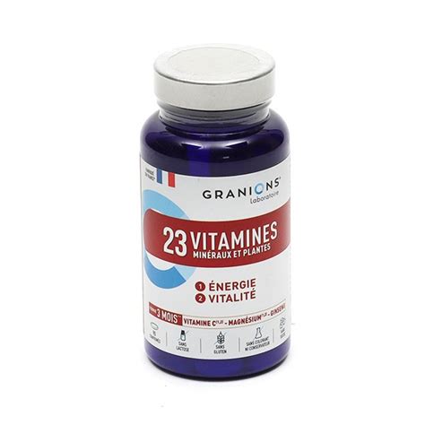 Granions Vitamines Min Raux Et Plantes Comprim S Energie