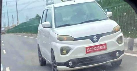 Maruti Suzuki WagonR EV spotted again; Is it coming soon?