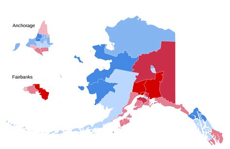 The 2020 Presidential Election In Alaska Though Trump Won 53 43