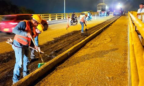 Inician Trabajos De Mantenimiento Vial En El Puente Segundo Centenario